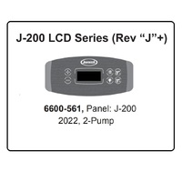 Jacuzzi® Control Panel for J-200™ 2022 2-Pump