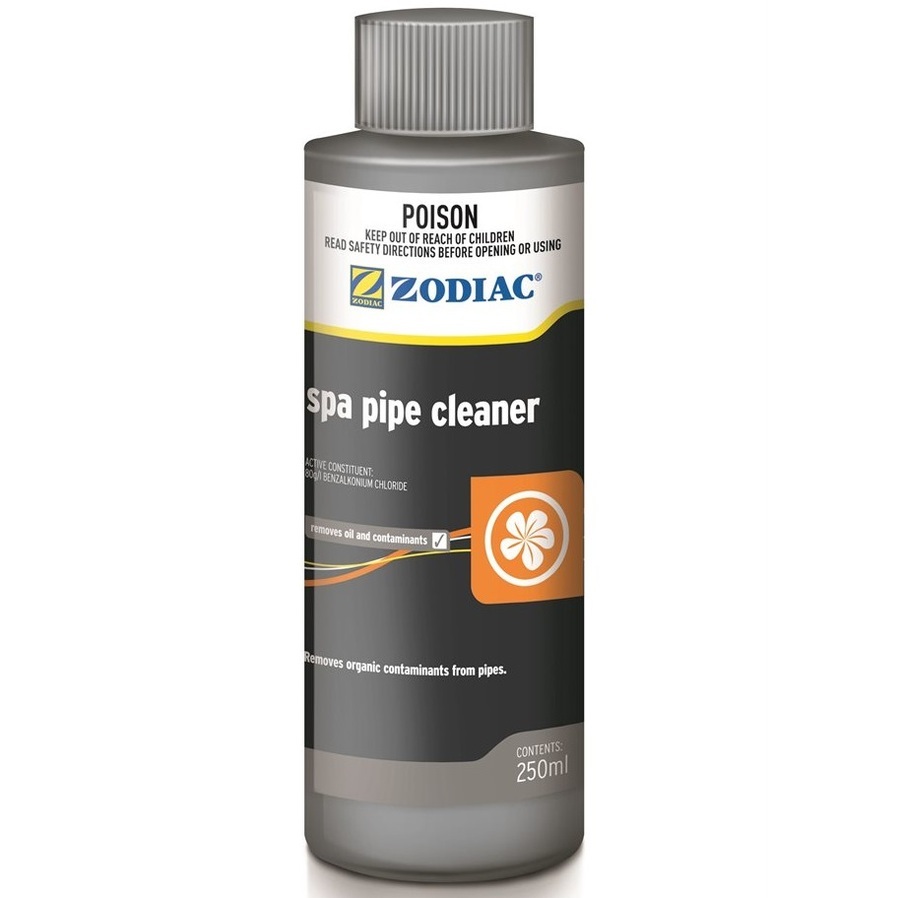 Zodiac spa pipe cleaner and degreaser