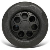 Fisher/ Lifestyle/ Arcadia H Series Black Jet Face Roto 127mm (5")