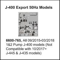 Jacuzzi® J-400™ Export 50Hz Circuit Board 1/2P  