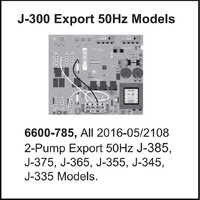 Jacuzzi® Control Circuit Board J-300™ 2-Pump