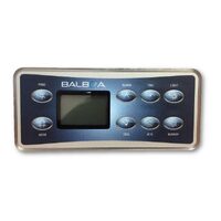 Balboa VL801D E8 Serial Deluxe Touchpad and Overlay