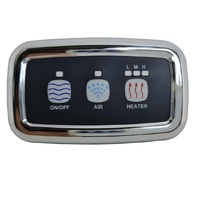 Edgetec® Sensa-Touch & Enhance 3-Button Chrome 