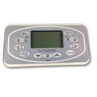 Davey Spa Quip®  SP1200 Rectangular Touchpad and Overlay