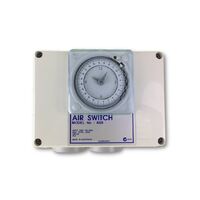 Double Outlet 10amp Air Switch Control With Time Clock