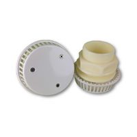 S & P 40mm Straight Slip Fit Suction White